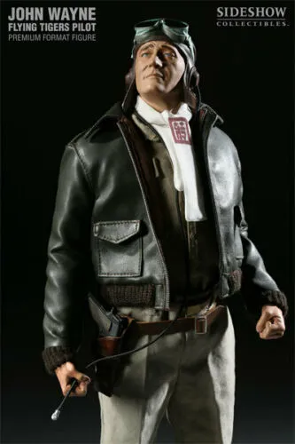 1/4 Scale - John Wayne Flying Tiger Pilot Statue - MINT IN BOX
