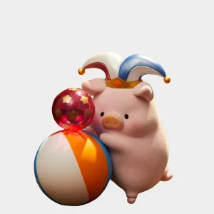 [52TOYS] Lulu the piggy Celebration series