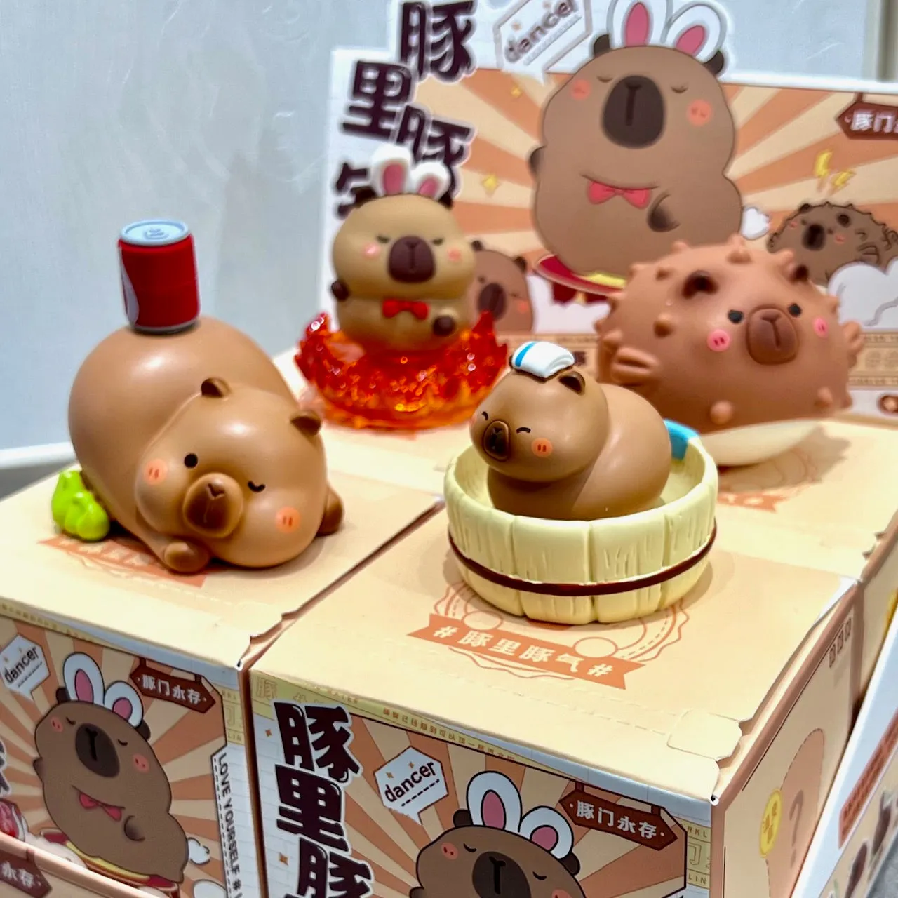 71045 CAPYBARA SPINNER FIGURINE BLIND BOX-4
