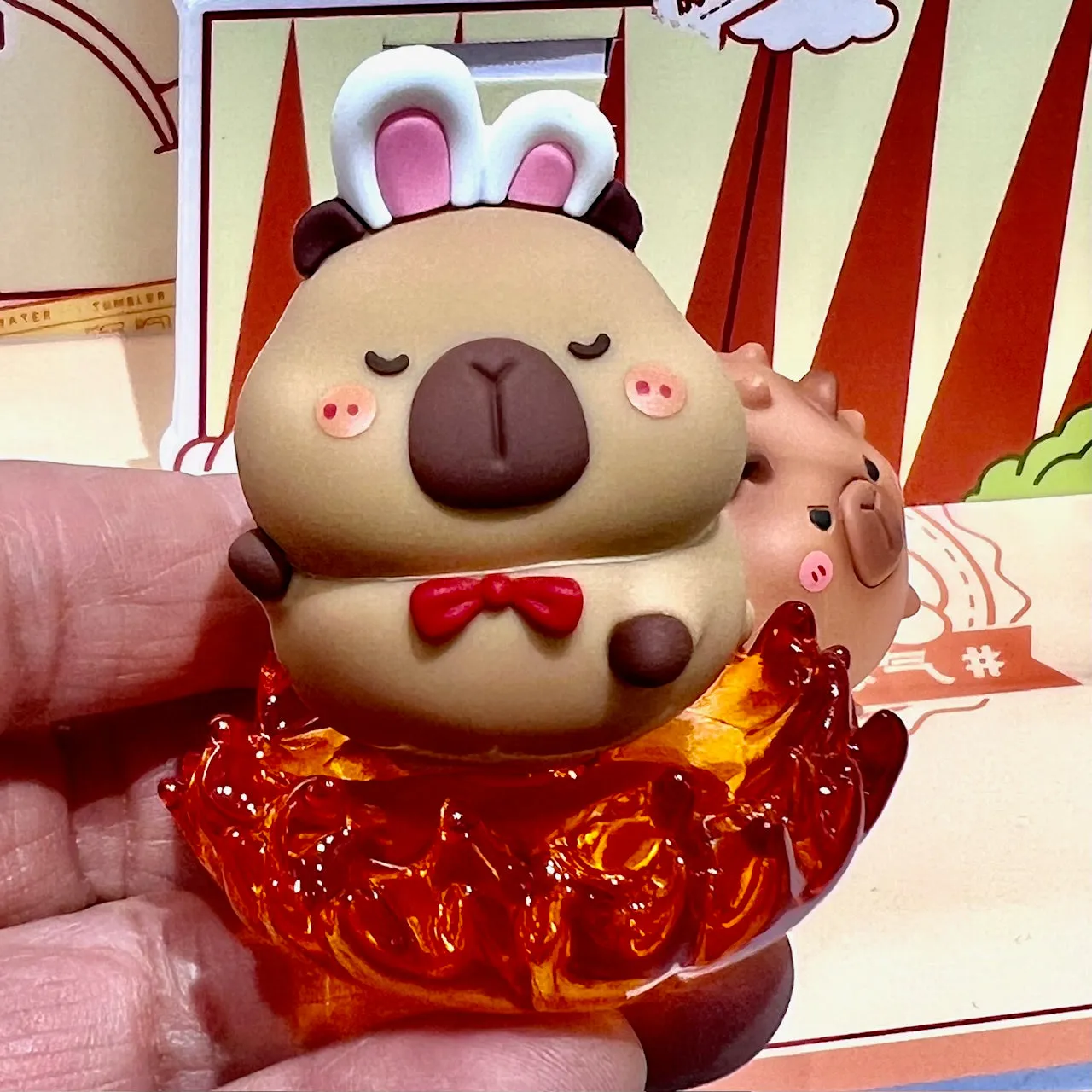 71045 CAPYBARA SPINNER FIGURINE BLIND BOX-4