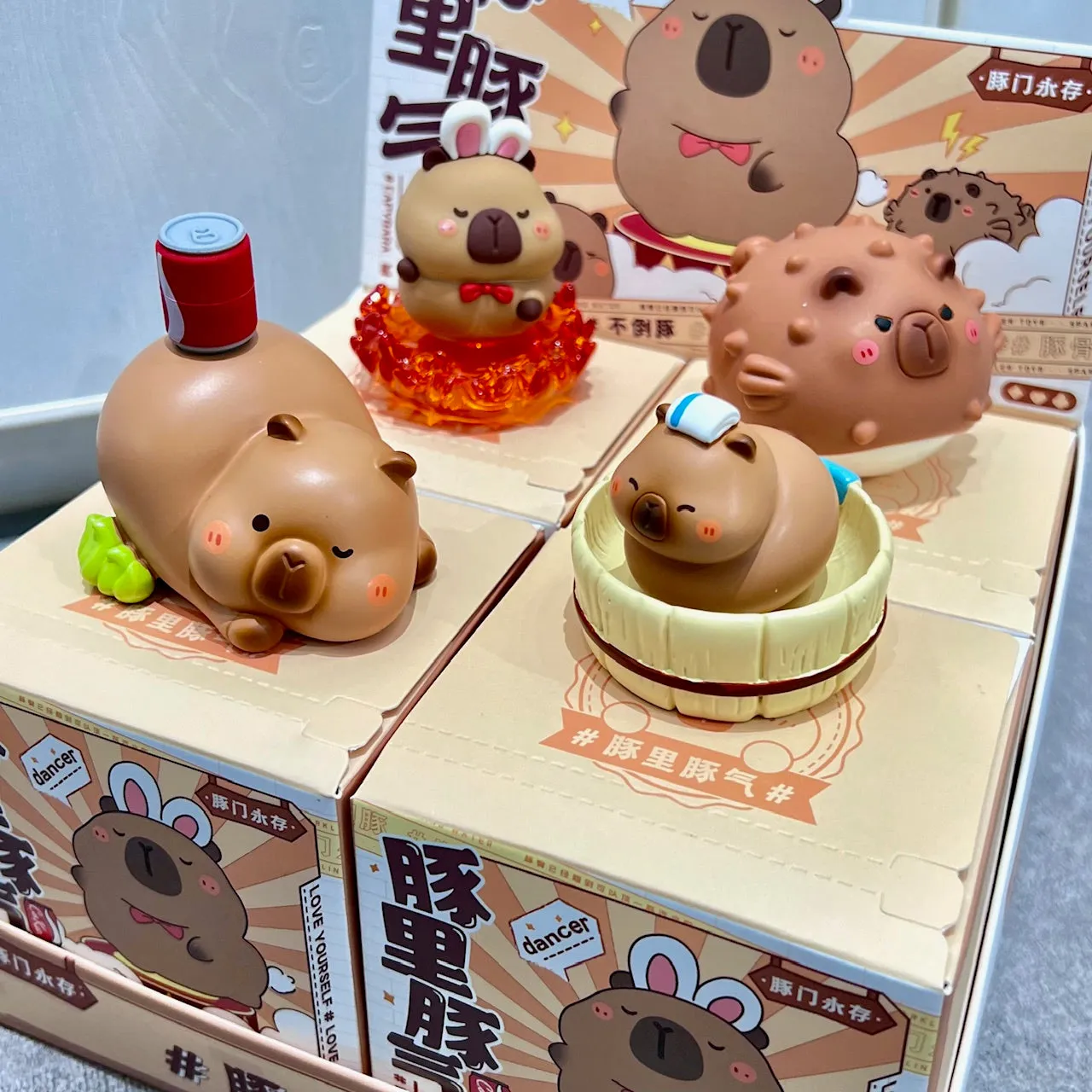 71045 CAPYBARA SPINNER FIGURINE BLIND BOX-4