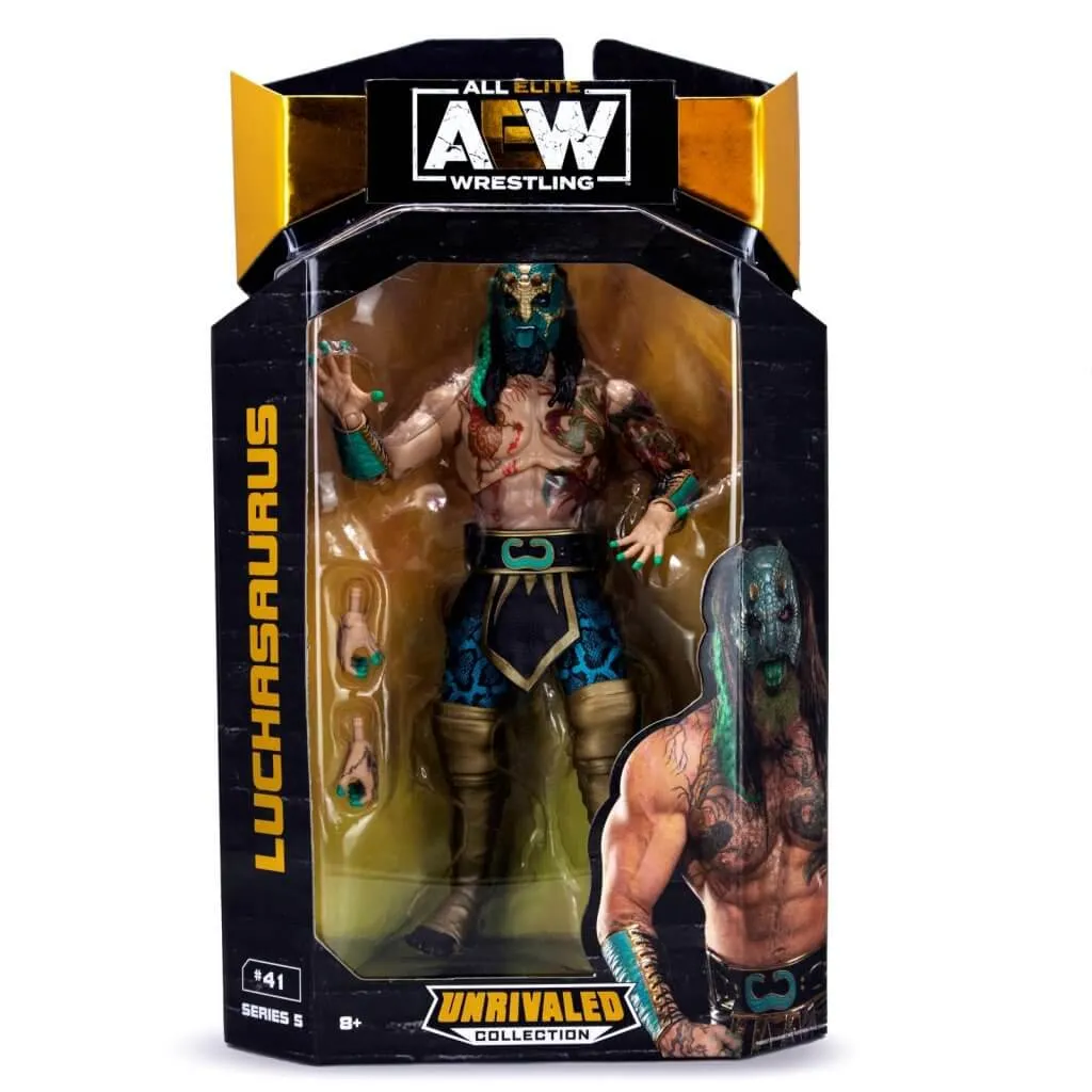 AEW Unrivaled Collection Figure Series 5 Luchasaurus
