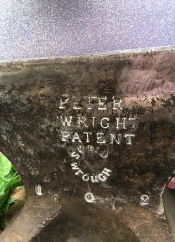 Antique Large 102 Peter Wright English Hundredweight Anvil 112 Pounds Rare