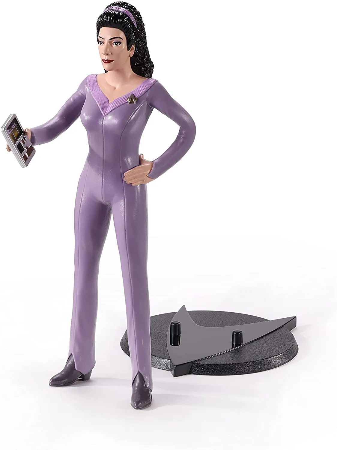 BendyFigs Star Trek The Next Generation Troi 7 Inch Figure