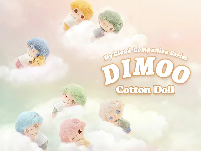 Dimoo My Cloud Companion Series Cotton Doll Blind Box