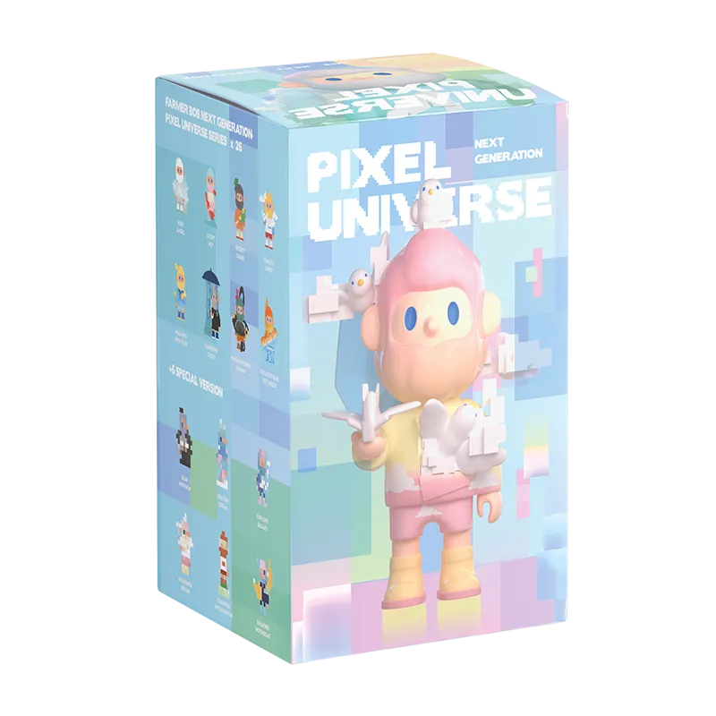 Farmer Bob Next Generation Pixel Universe Blind Box Series by Finding Unicorn