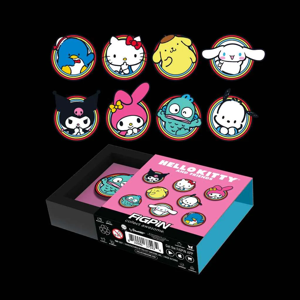 Figpin Hello Kitty and Friends Mystery Mini Series 1 - PDQ 10-pack