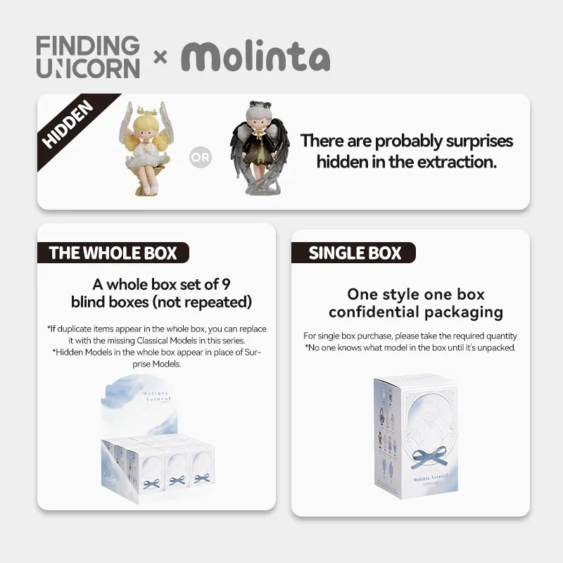 Finding Unicorn - Molinta Natural Series Blind Box Finding Unicorn