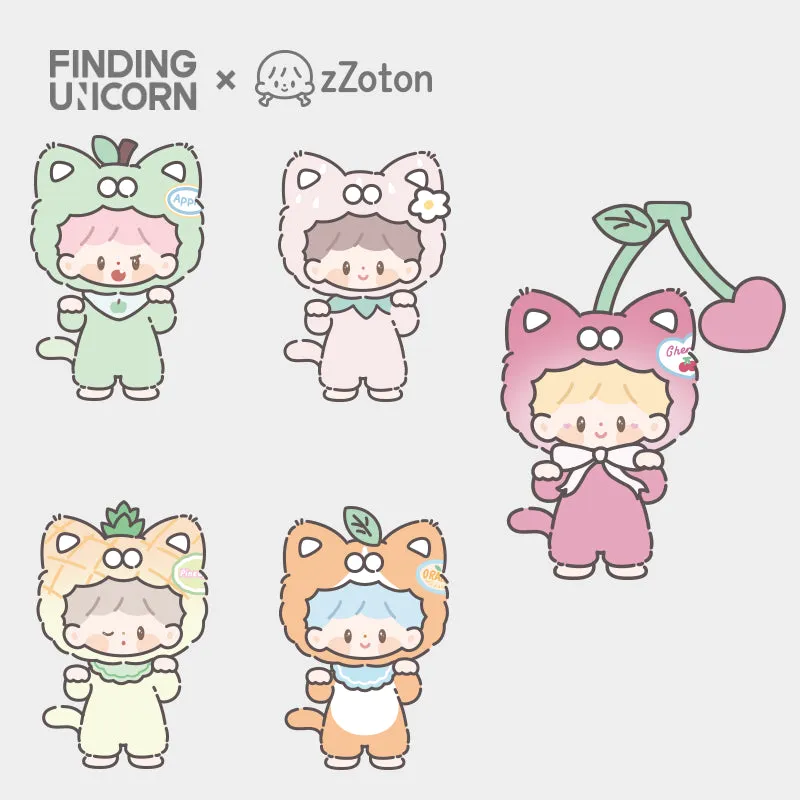 FINDING UNICORN - zZoton My Little Cat . Fruit Party Series
