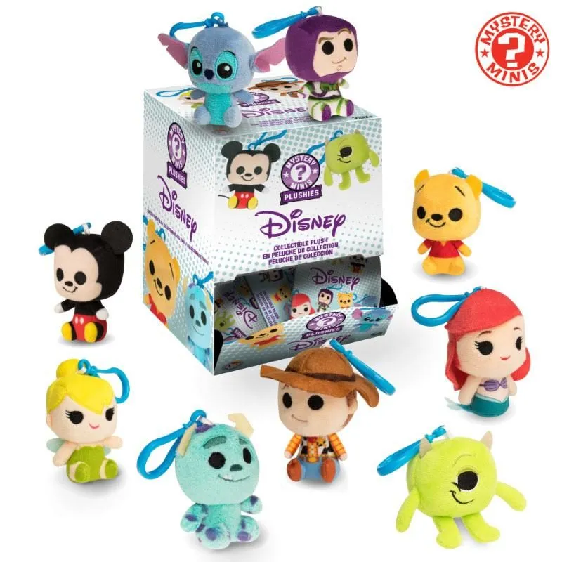 Funko Mystery Minis Plushies Disney: (1 Blind Pack)