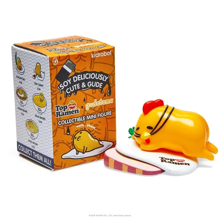Kidrobot Nissin Top Ramen X Gudetama Mini Figure Series: (1 Blind Box)