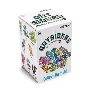 Kidrobot The Outsiders Vinyl Mini Series by J. Led: (1 Blind Box)