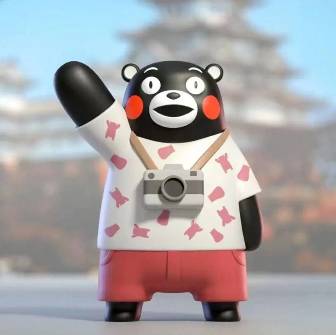 Kumamon Holiday Times Series Toy Figure Blind Box
