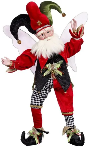Mark Roberts 36" Harlequin Jester Fairy, Large