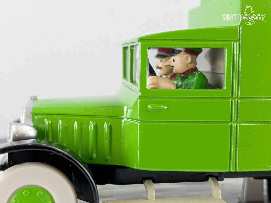 MOULINSART TINTIN CAR # 5 Green Van - Ottokar's Sceptre Herge model car 1/43