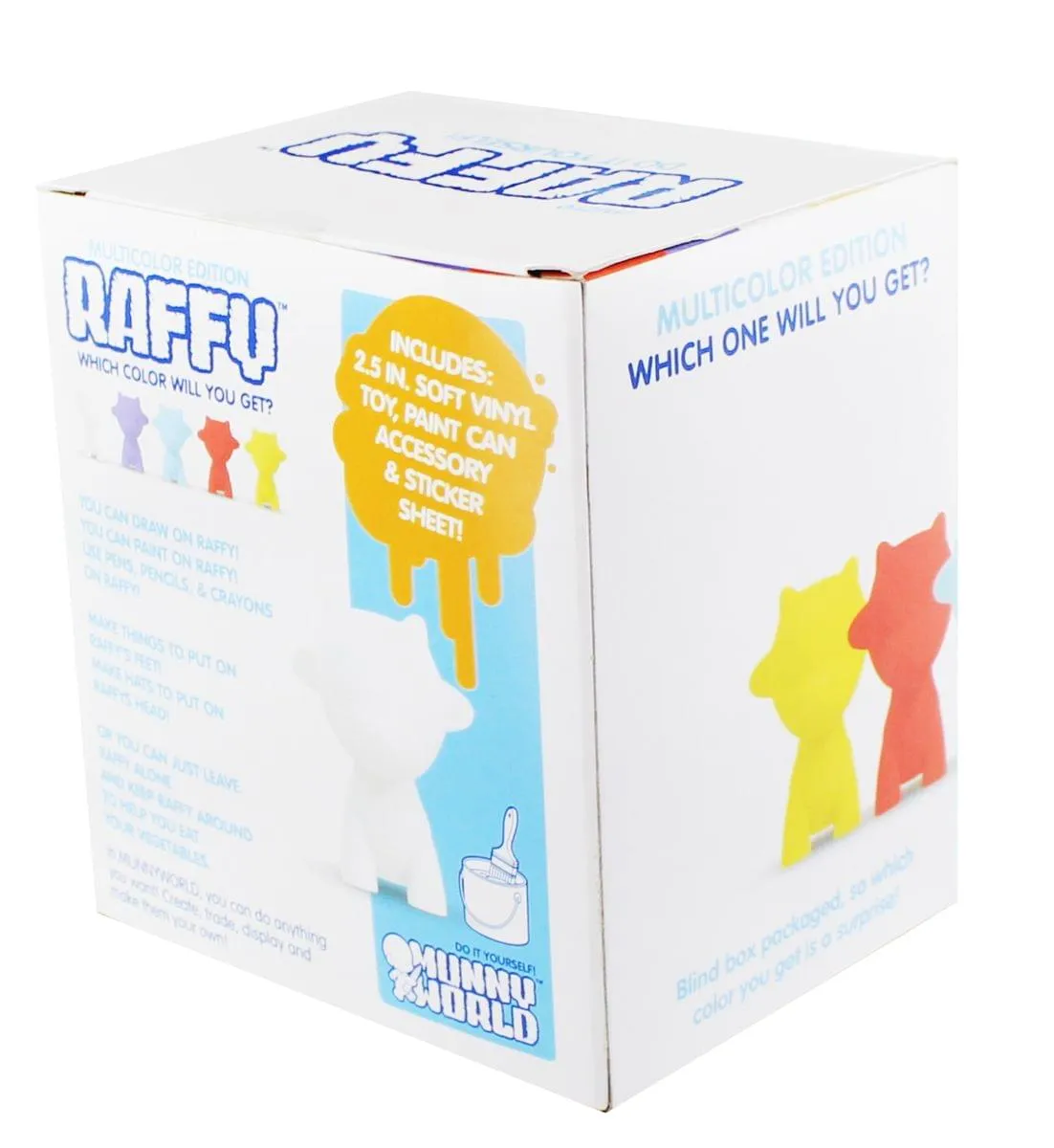 Munny Wolrd Raffy 2.5" Blind Box DIY Figure