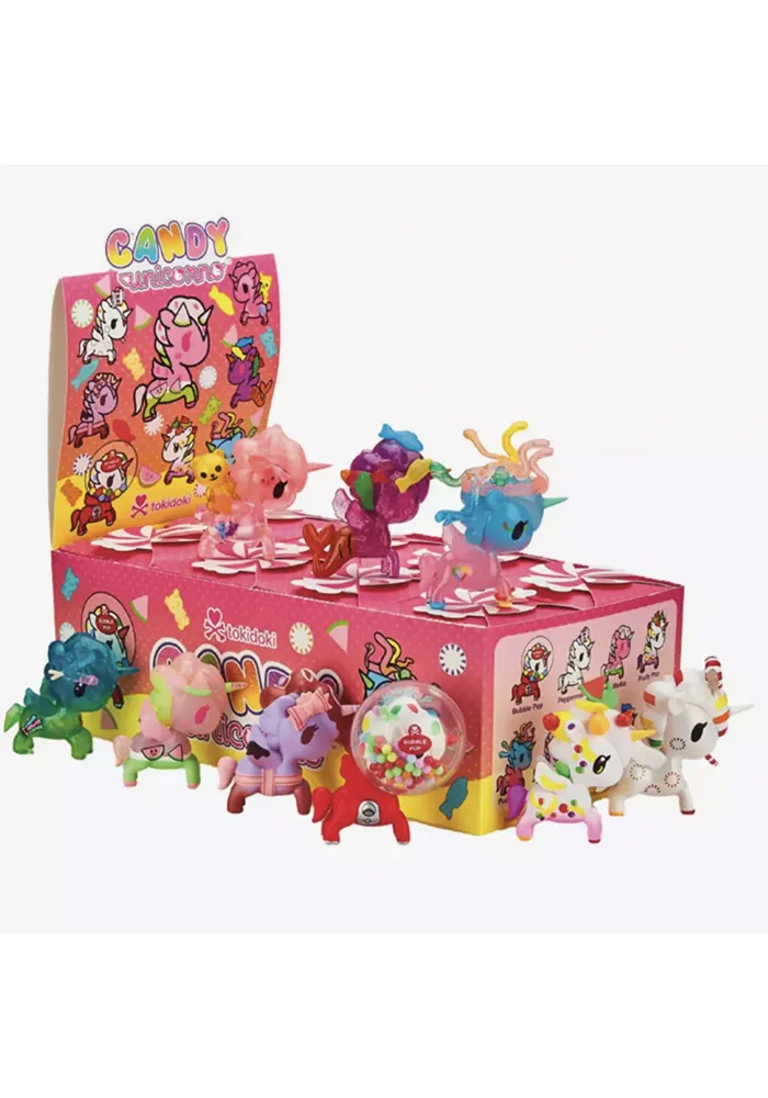 Personnage Licorne Surprise Candy Unicorno
