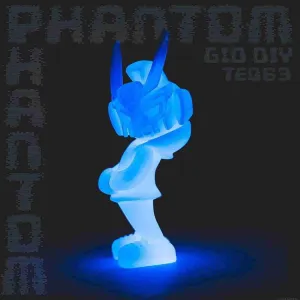Phantom Blue DIY TEQ63 Glow in the Dark by Quiccs x Martian Toys