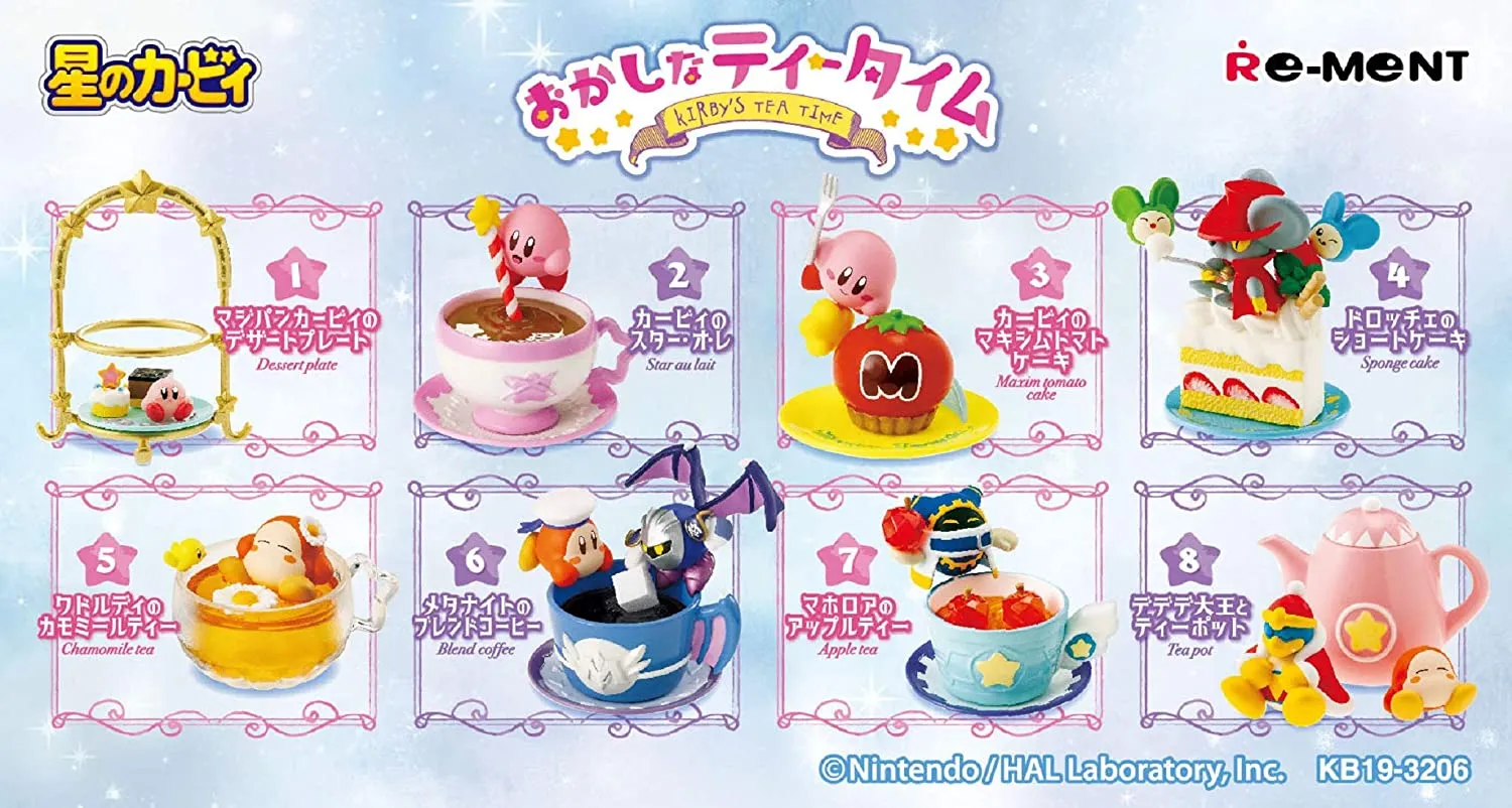 Re-ment Kirby Sweet Tea Time