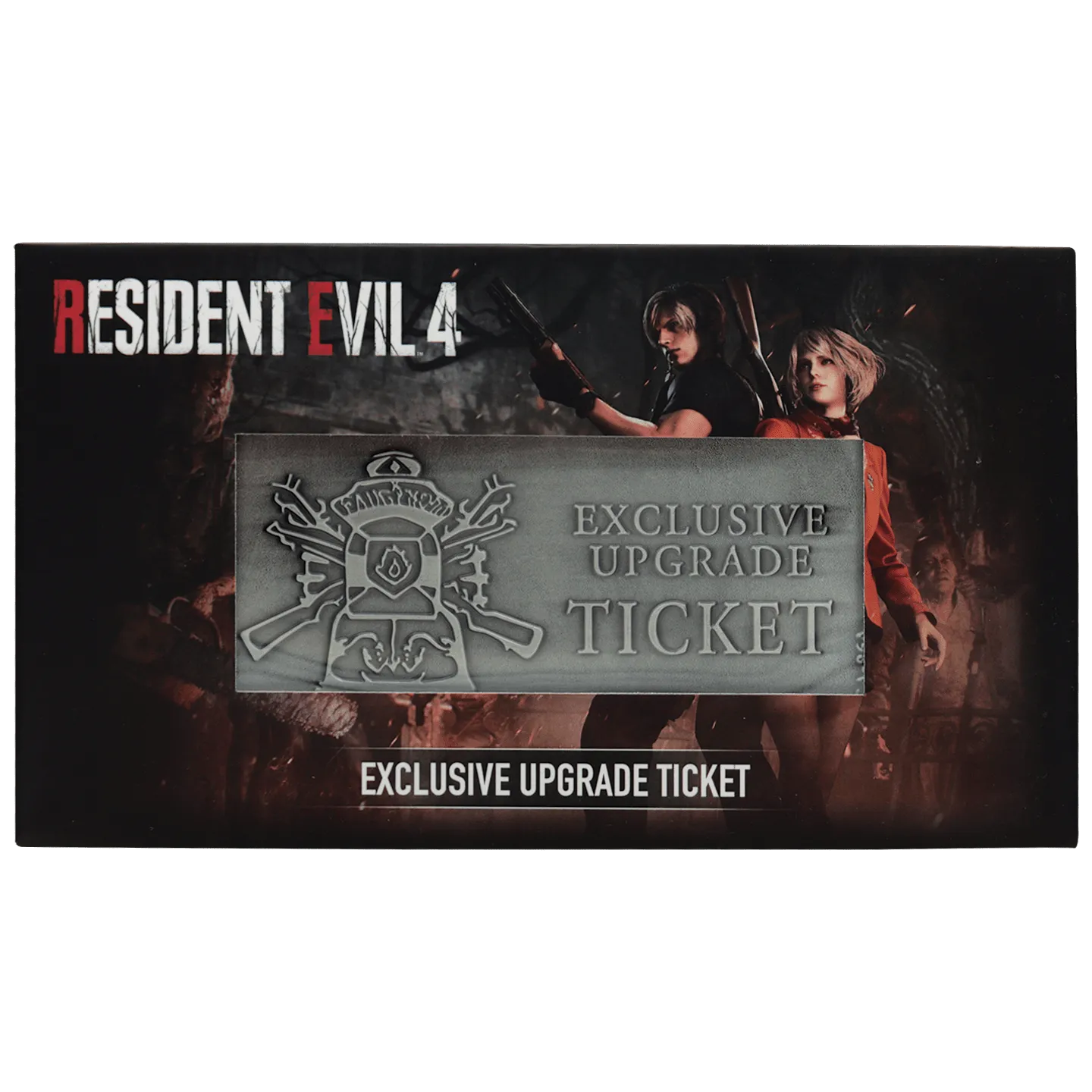 Resident Evil 4 Metal Exclusive Upgrade Ticket