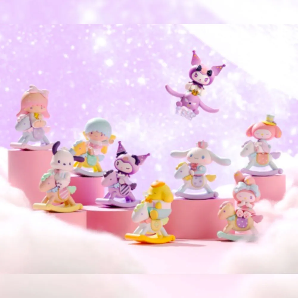 Sanrio Characters Childlike Heart Rocking Horse Blind Box Series by Sanrio x Miniso