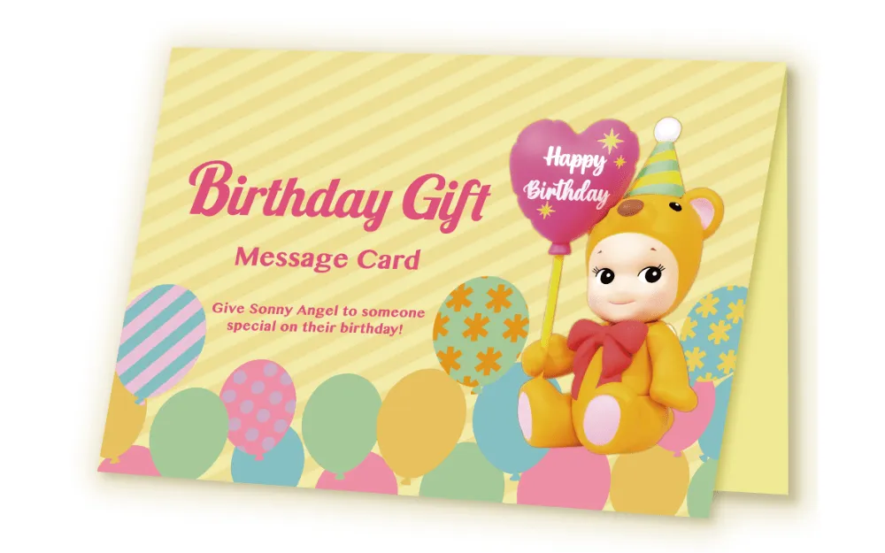Sonny Angel - Happy Birthday Bear Series