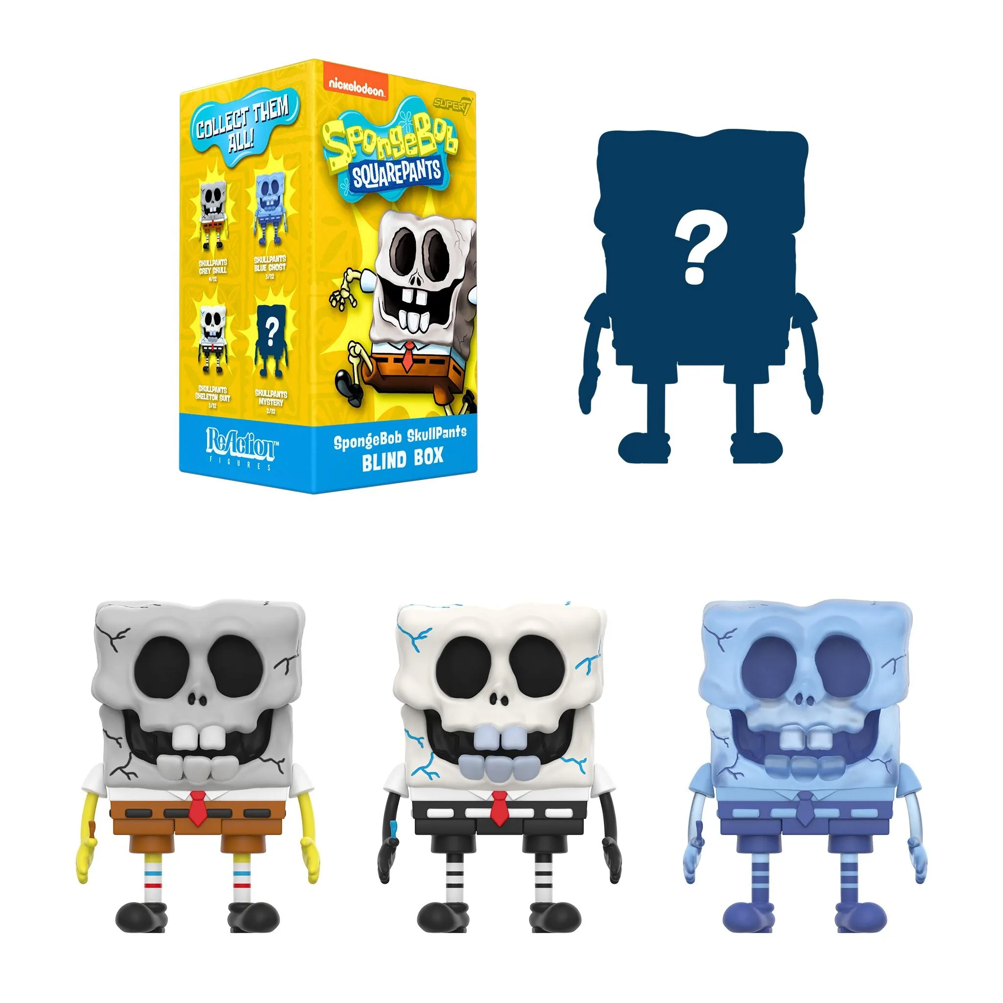 Spongebob Squarepants Blind Box Wave 01 - Blind Box Flat