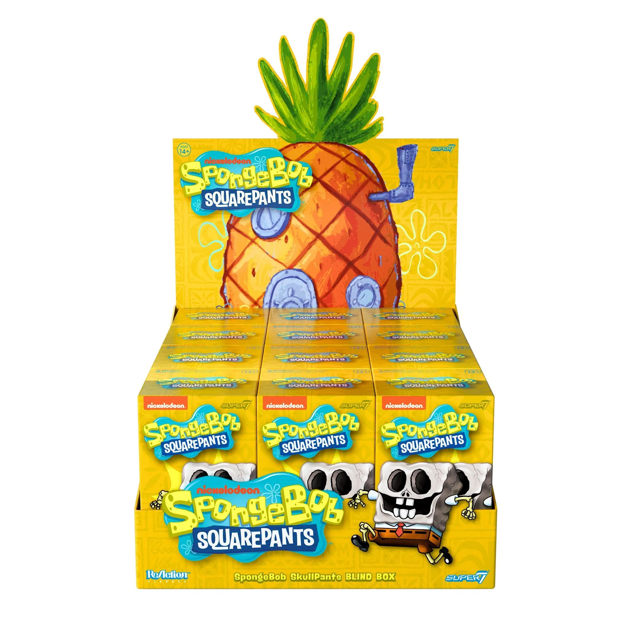 Spongebob Squarepants Blind Box Wave 01 - Blind Box Flat