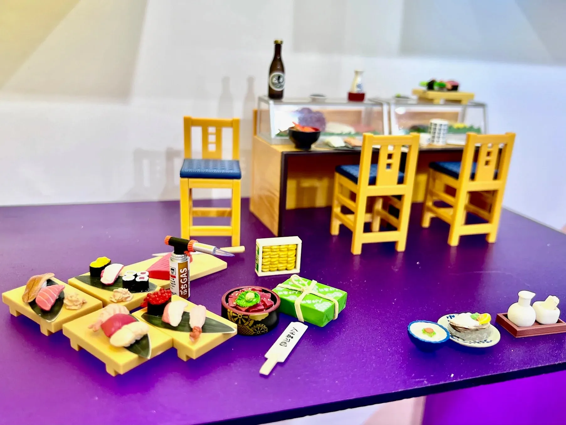 Sushi Restaurant Miniature Blind Box by Re-Ment