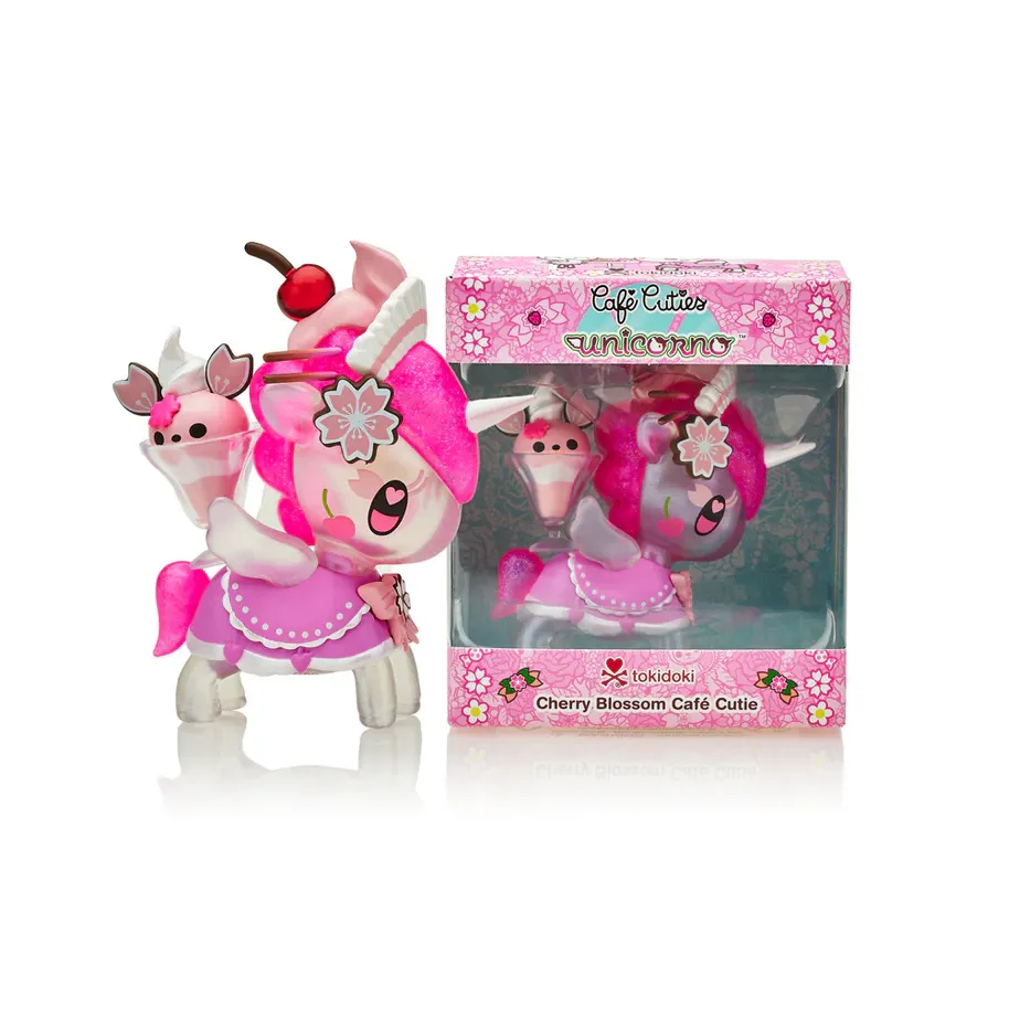 Tokidoki Cafe Cuties Unicorno Cherry Blossom Figure (Special Edition)